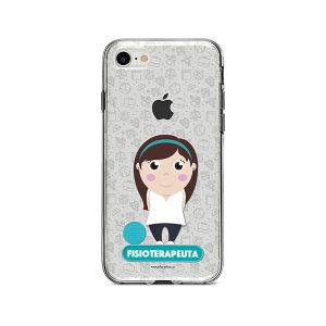 Funda para celular con diseño de fisioterapia