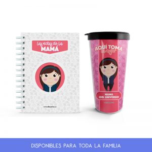 Kit Familia Vasito Viajero + Mini agenda