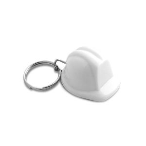 llavero con forma de casco