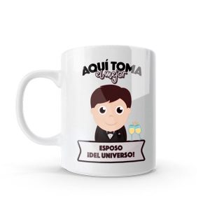 Mug pocillo de regalo para esposo