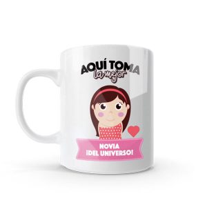 Mug pocillo de regalo para novias