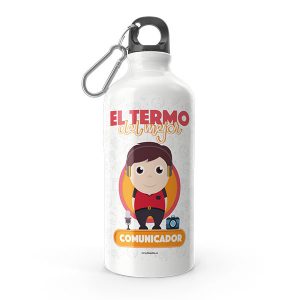Termo de agua con diseño de comunicador