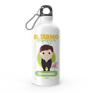 Termo de agua con diseño de economista